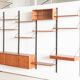 4-Bay wall unitkl  by P. Cadovius, Denmark, 1960's
