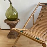 Diabolo rattan stool