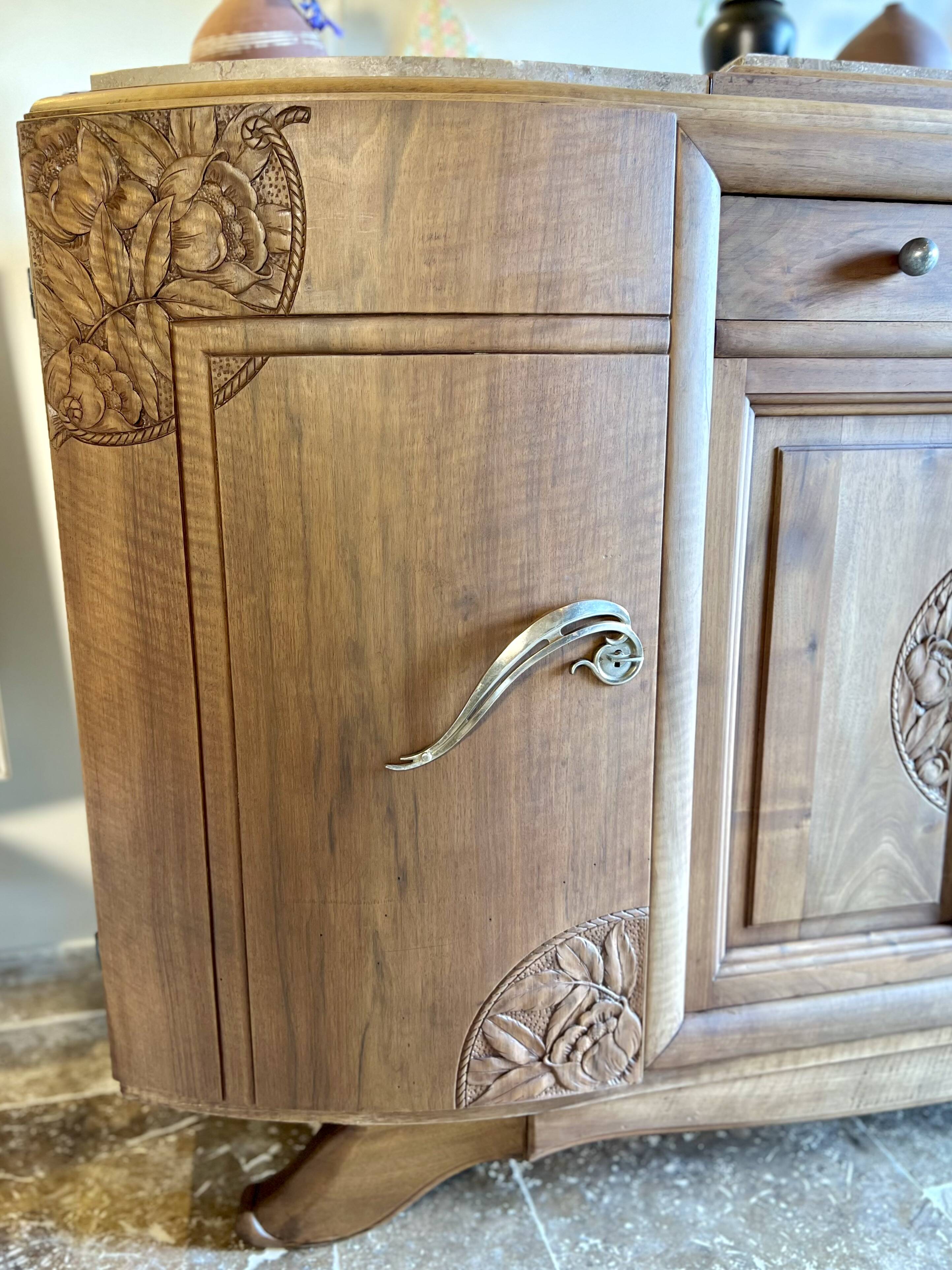 Renovated Art Deco style buffet