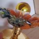 Fleur de Murano en applique murale