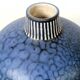 Vintage blue ceramic vase by Thoms Keramik, Germany, 1960s–1970s