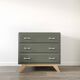 Commode vintage pieds compas