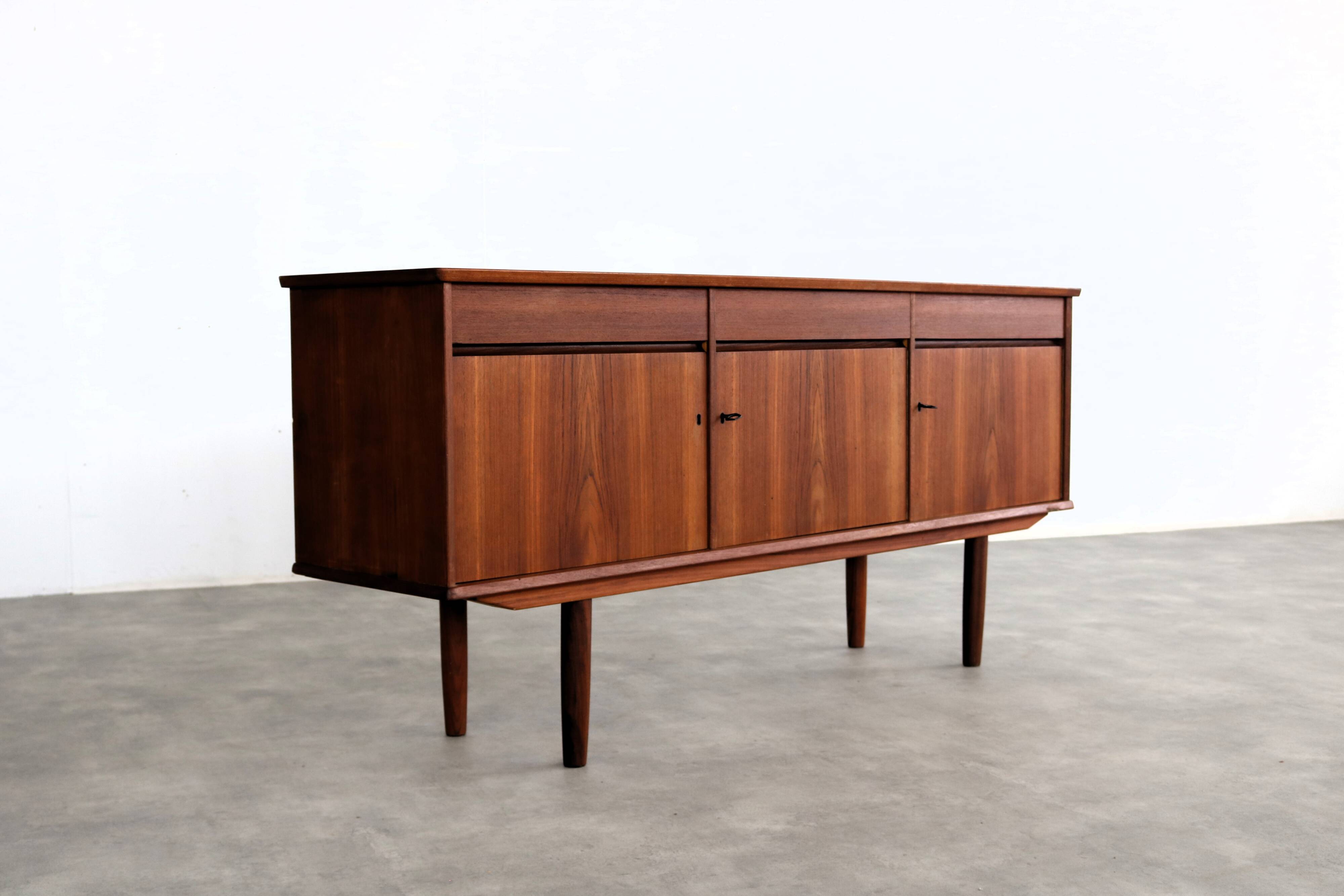 buffet vintage en teck | commode | années 60 | suédois