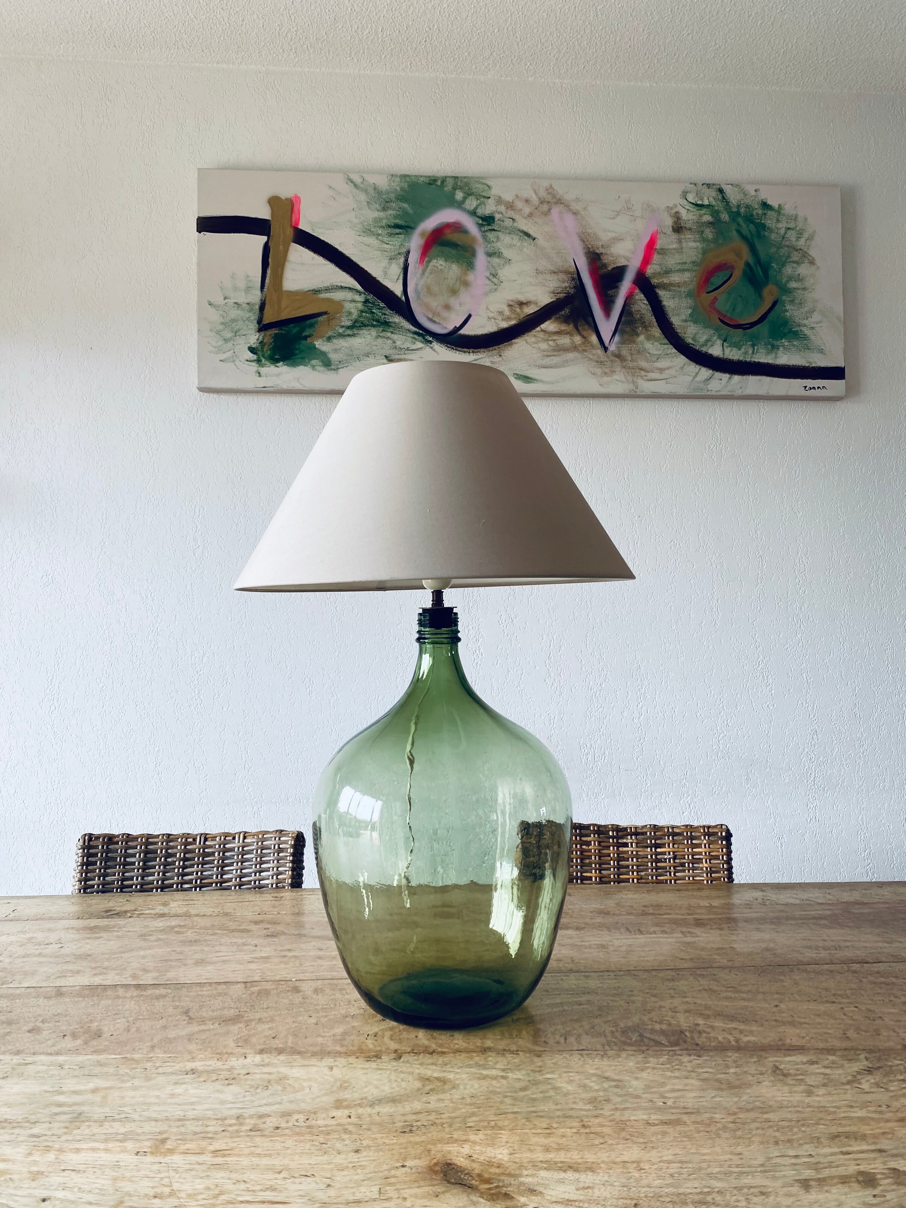 Big vintage Jeanne lady lamp