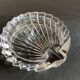 CENDRIER Cristal VINTAGE Forme Coquillage