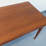 Vintage rectangular Scandinavian dining table by Johannes Andersen Samcom