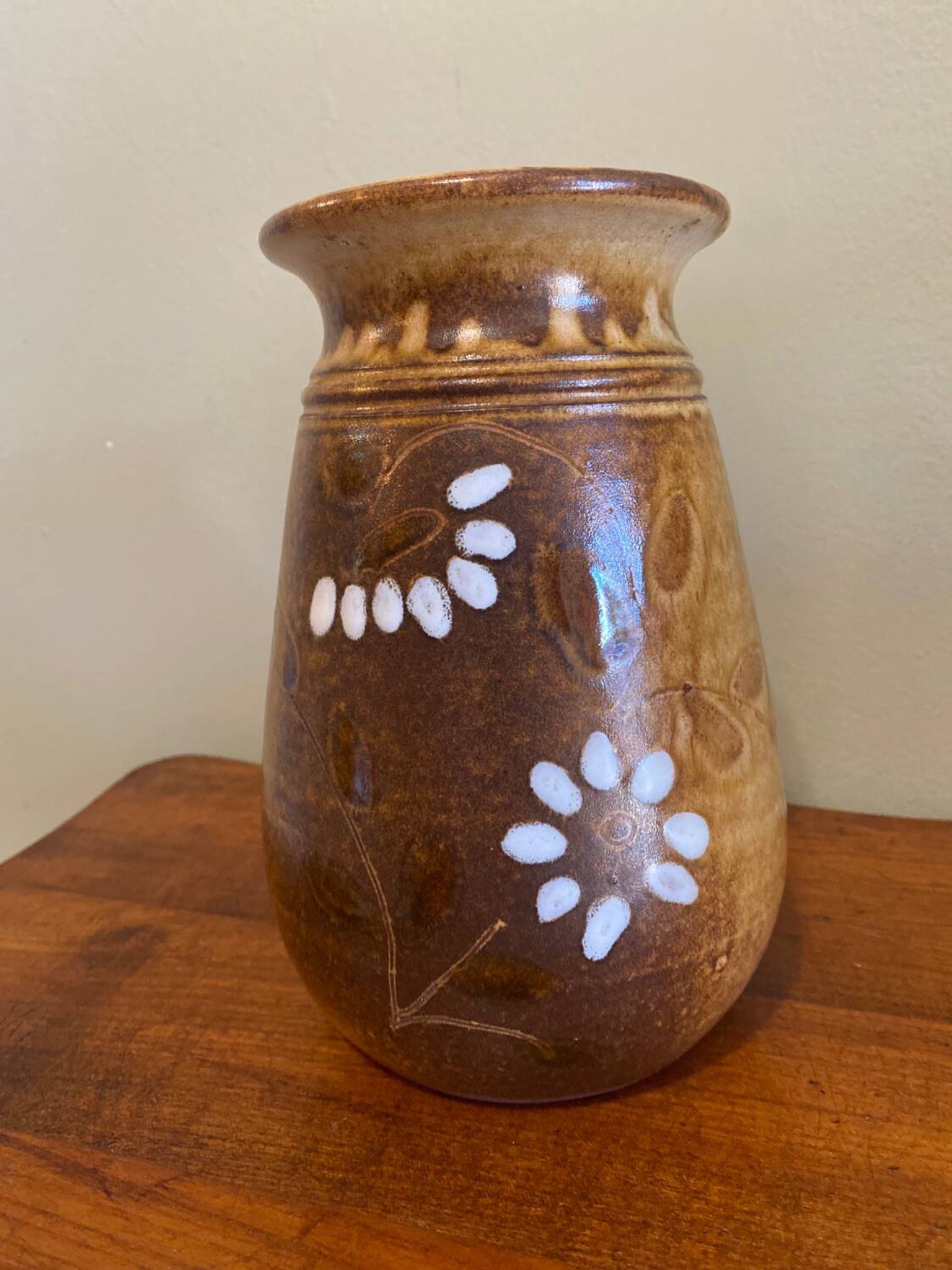Vintage vase "the wheel"