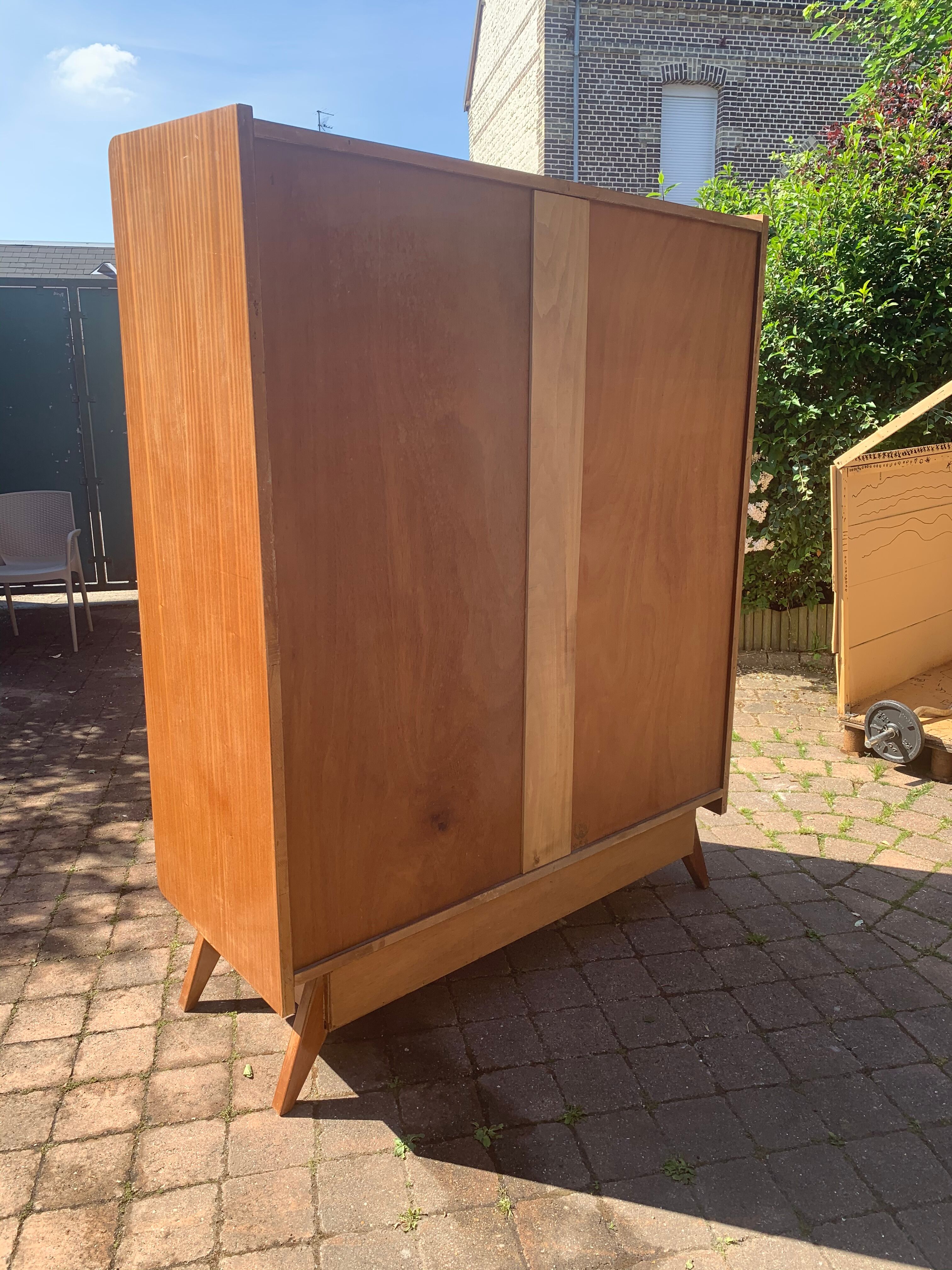 Vintage cabinet feet compass