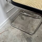 Set of 4 black Breuer B32s