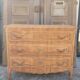 Commode de style Louis xv en merisier décapée