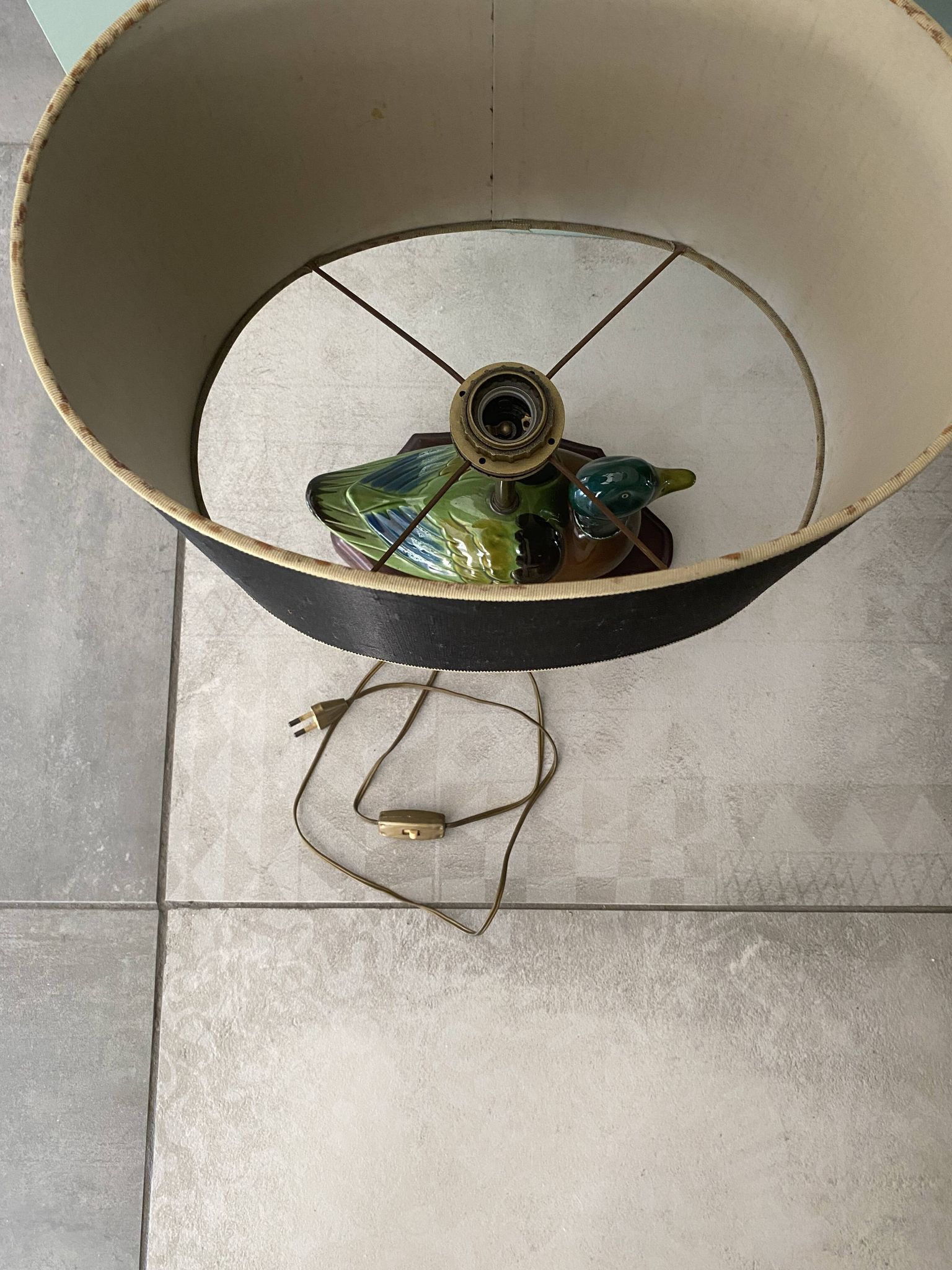 Lampe canard Colvert