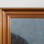 Painting "The River in the Mountains”, Scandinavian design, 1970s