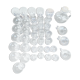 43-piece crystal service