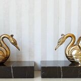 Pair of Art Deco Zoomorphic Bookends, France circa 1930