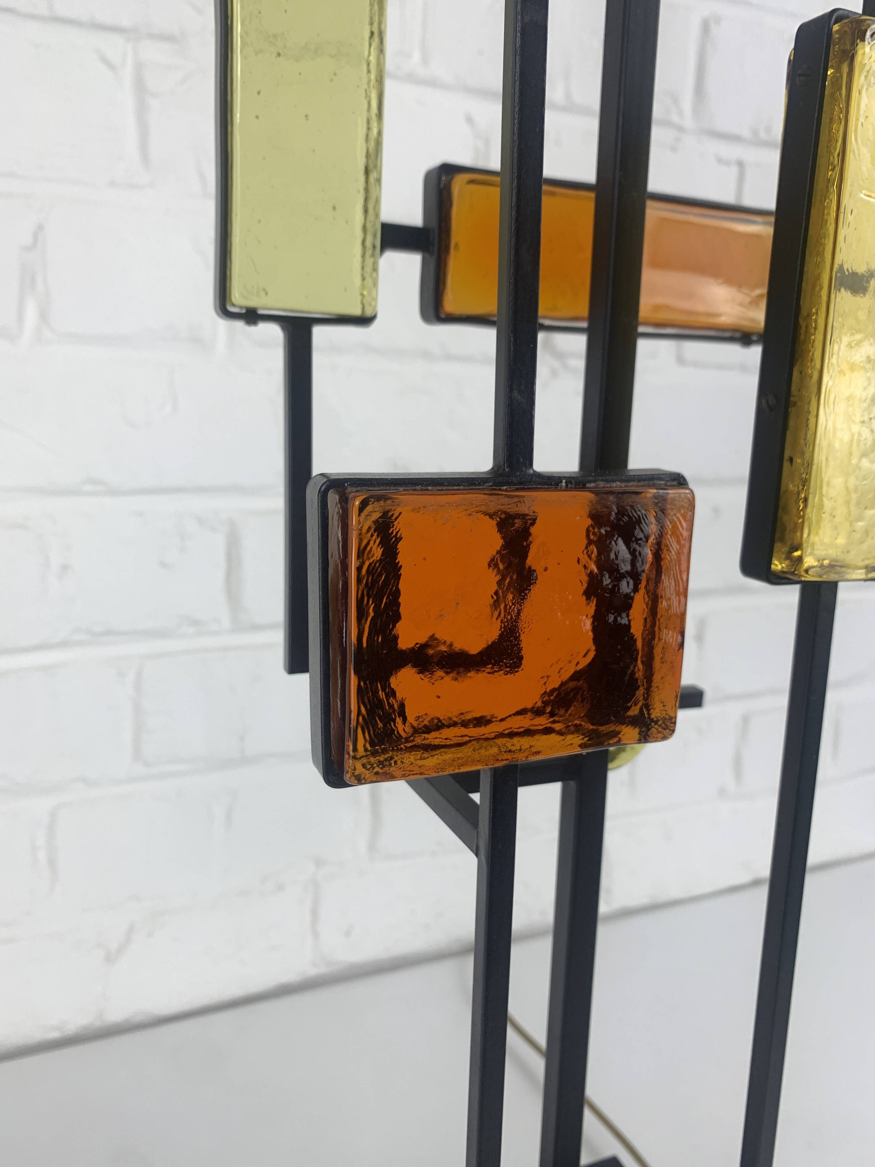 Modernist table lamp by Svend Aage Holm Sorensen, Denmark 1960s