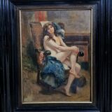 Témistocle Lamesi (1870-1957) - The model
