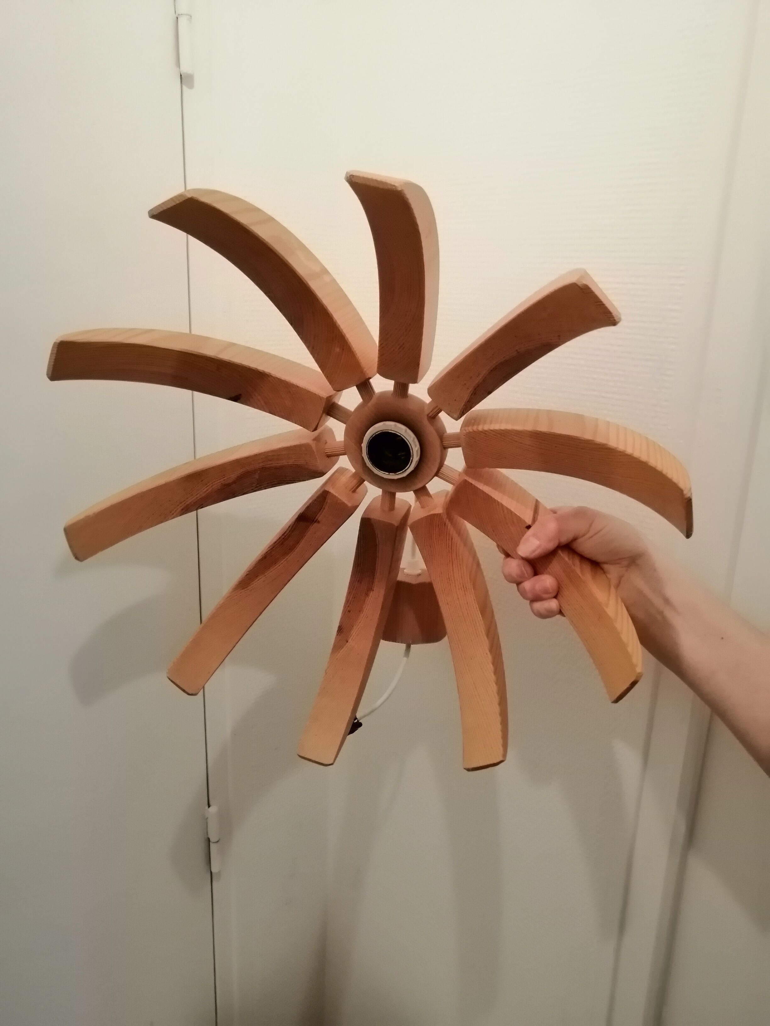 Vintage scandinavian pendant lamp