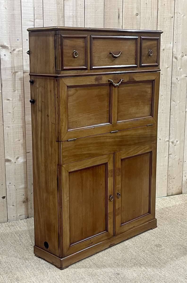 1930s mahogany boat cabin toilet furniture