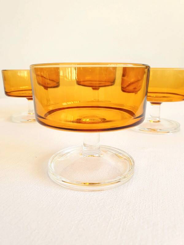 Vintage champagne glasses