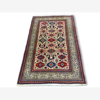 Hand made oriental rug: former Shirvan Perepedil 180 x 110 cm around 1930.