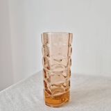 Art Deco style 'Rosaline' glass vase '60s - Luminarc Vintage