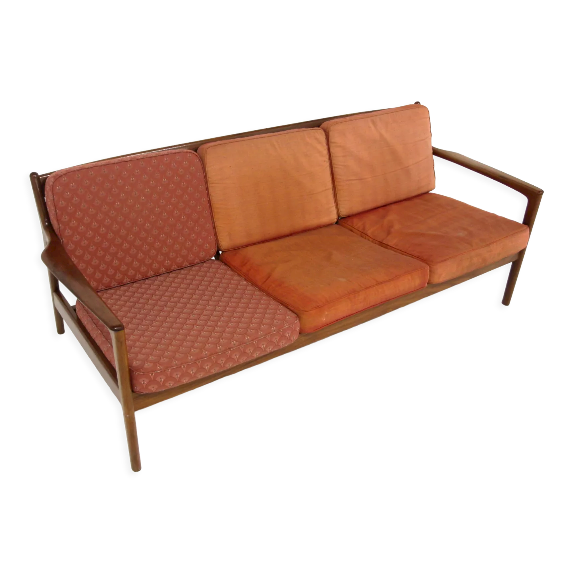 Scandinavian sofa 3 places "USA 75", Folke Ohlsson for DUX, Sweden, 1960