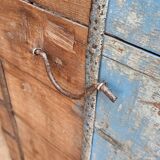 Antique Burmese teak dowry chest