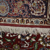Traditional hand woven indian wool carpet area rug- 97x153cm