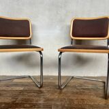 Set of 4 Marcel Breuer chairs Made in ITALY