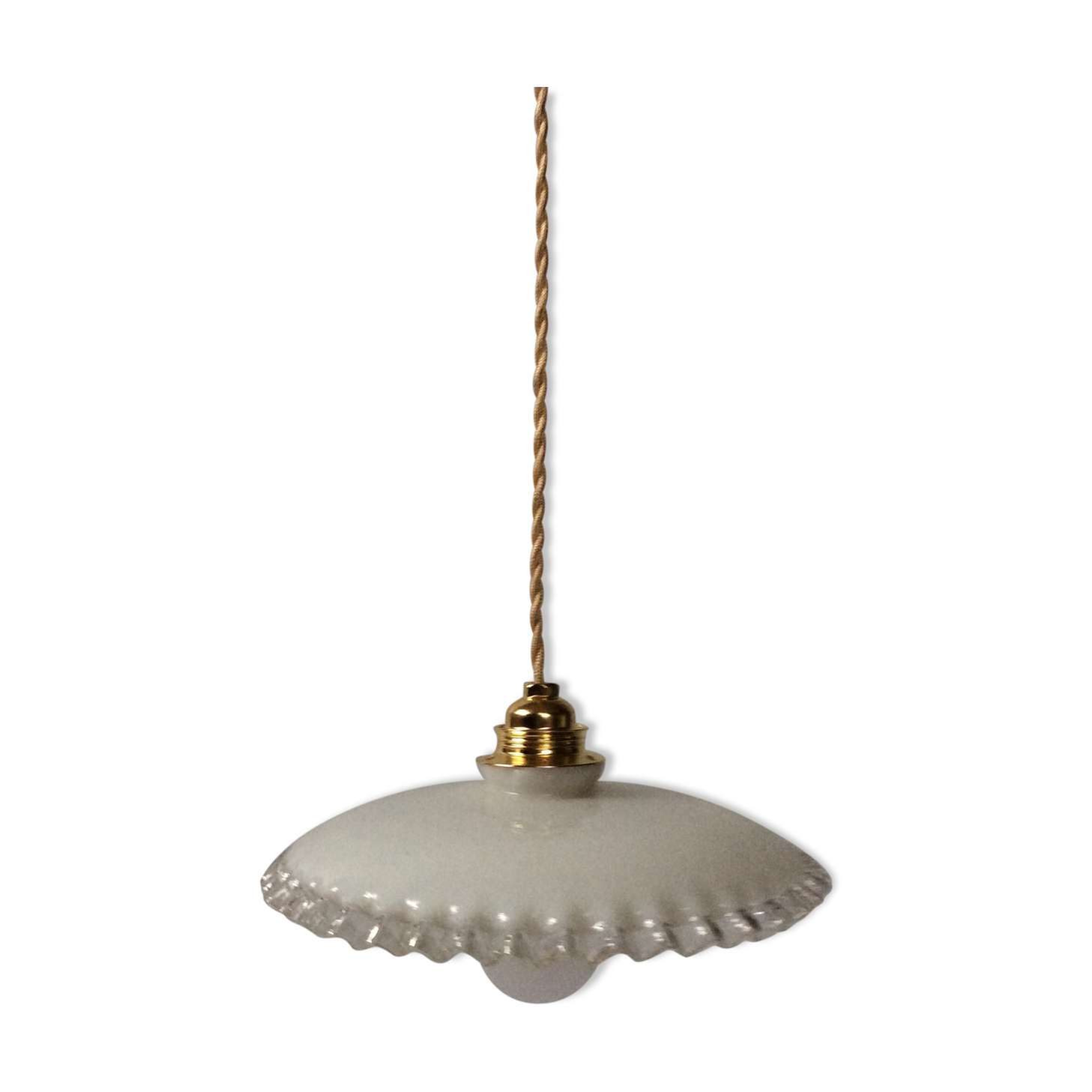 Vintage opaline hanging