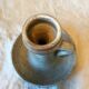 Vintage stoneware candle holder 1970