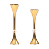 Pair of gilded candlesticks by Hugo Asmussen, Denmark