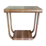 Art Deco curved wood console
