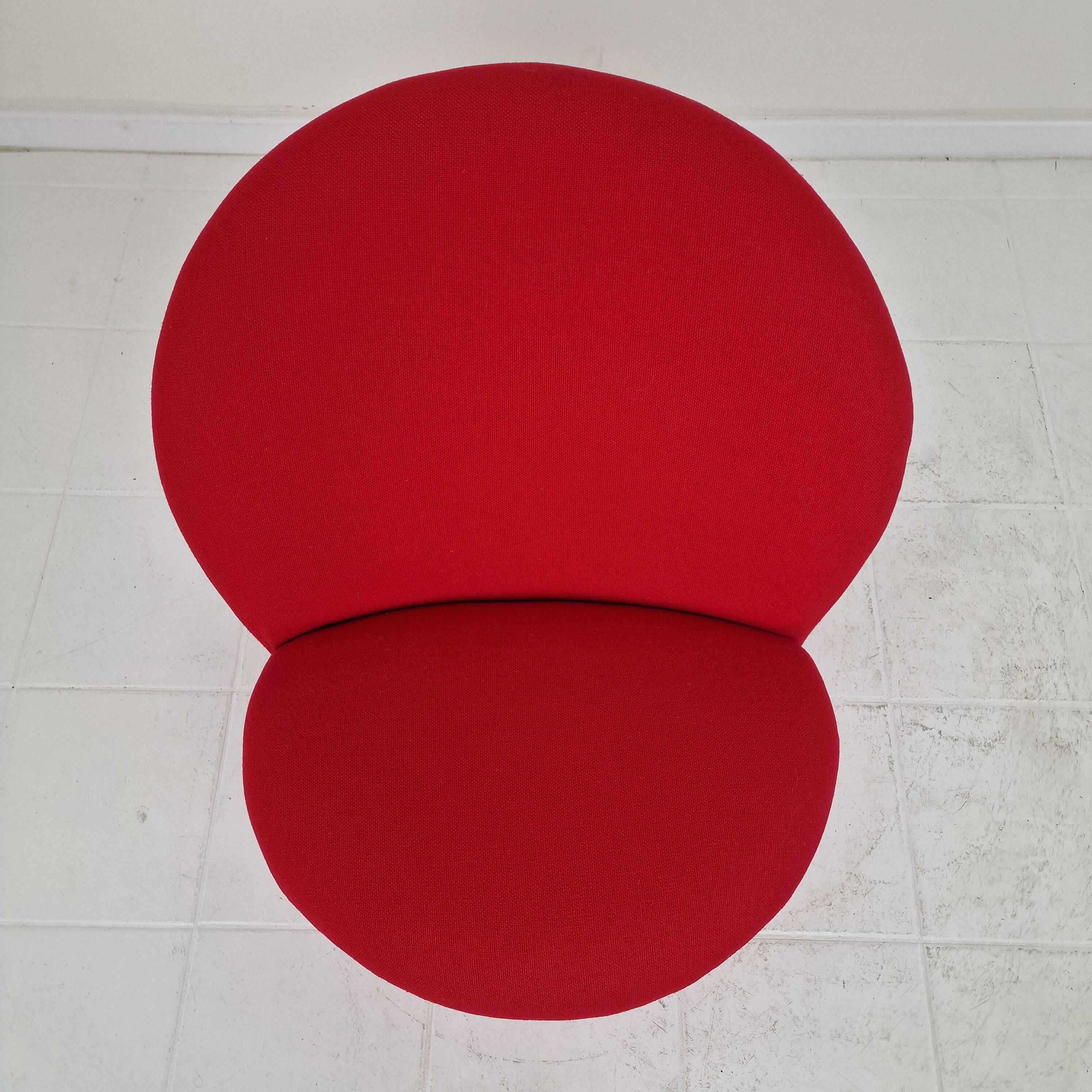 Artifort Model F572 Lounge Chair by Pierre Paulin 1967, Sculptural Masterpi