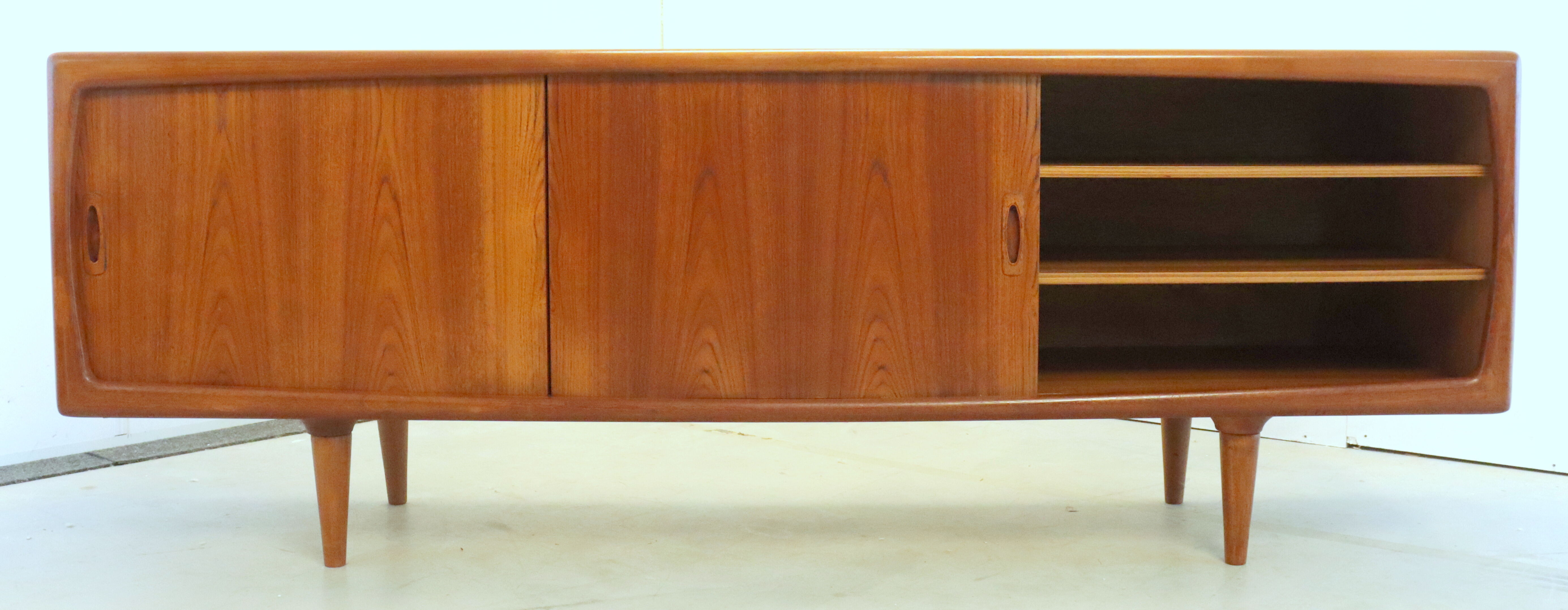 Danish Designer Sideboard H.P. Hansen 'Torod' | 220 CM