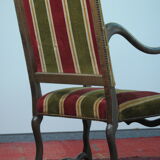 Louis XIII walnut sheep bone style chair