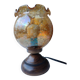 Vintage tempered glass table lamp