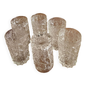 6 1970s Goebel glasses