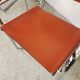 Vintage Bauhaus leather and chrome chair Mart Stam Matteo Grassi