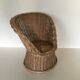 Rattan armchair for children