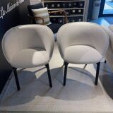 Kartell armchair model Charla white loop