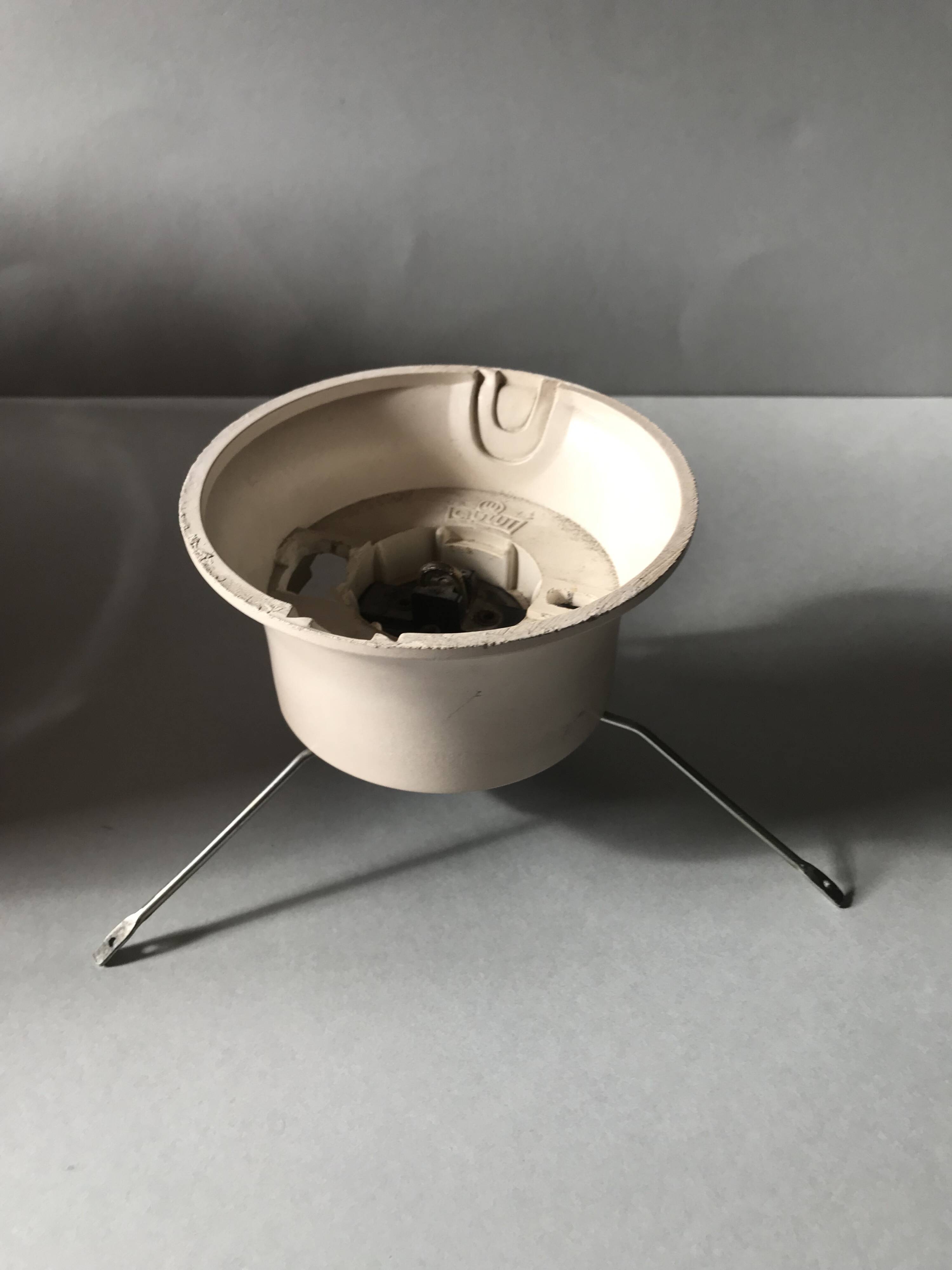 Scandinavian wooden pendant light, vintage circa 1960