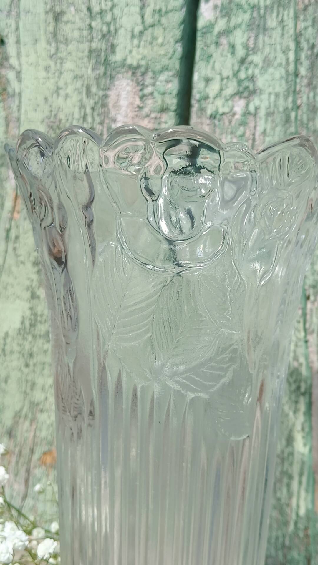 Art Deco glass vase