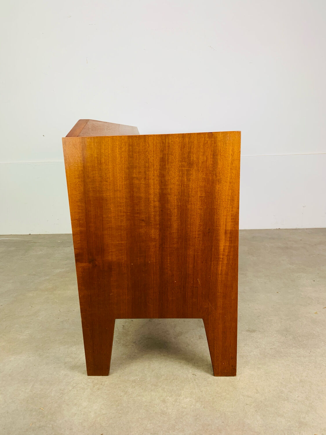 Teak TV unit in Scandinavian style, 1960s.