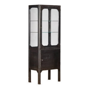 vitrine fer et - verre 1970