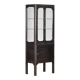 Vintage Iron And Glass Display Cabinet, 1970s