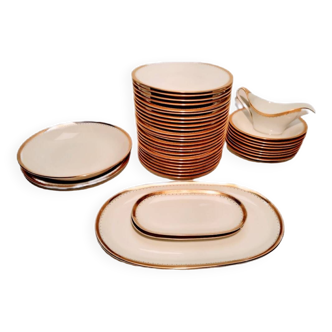 Lamotte sologne porcelain dinner service 38 pieces