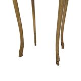 Antique French Classic Side Table with marble top, late 1800s