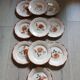 25 old Digoin and Sarreguemines plates