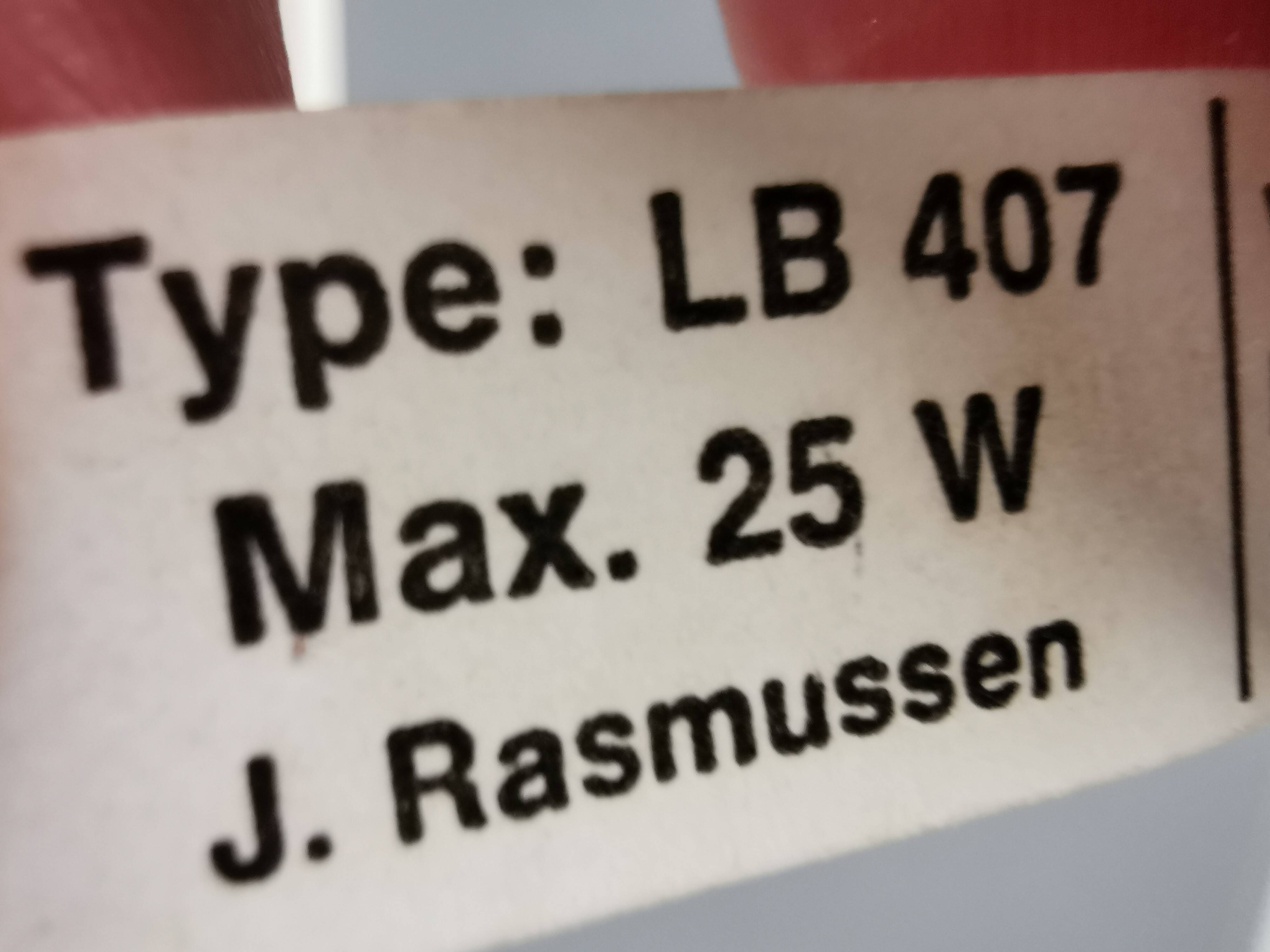 Trois petites lampes cylindriques de J. Rasmussen Lighting, années 1980, Danemark.